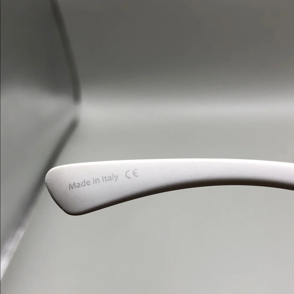 Bolle Jude 11955 white sunglasses BAD LENSES square Italy unisex sporty